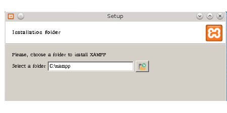 root path in xampp install wordpress